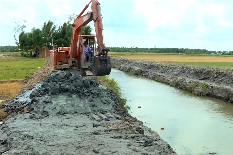 Vĩnh Long - Chủ động phòng chống mặn xâm nhập từ đầu mùa (8/2/2023)